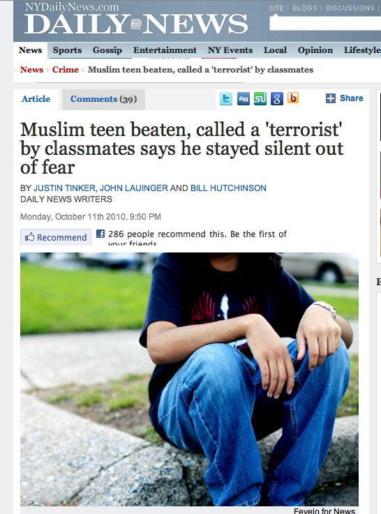 Another casualty of Islamophobia: Muslims bullied in schools » Jehan's  American Muslim Post